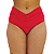 Biquini Calcinha Avulsa Tapa Barriga Drapeada Cós Alto Duplo - Imagem 9