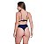 Bikini Top Alça Fina Com Bojo Fio Dental Feminina Cós Alto - Imagem 5