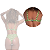 Biquíni Estampado Feminino Hot Pant Bojo Top Com Abotoador - Imagem 4