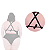 Maiô Plus Size Feminino Com Bojo Amarração nas Costas - Imagem 18