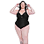 Maiô Plus Size Feminino Com Bojo Amarração nas Costas - Imagem 15
