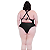 Maiô Plus Size Feminino Com Bojo Amarração nas Costas - Imagem 16