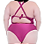 Maiô Plus Size Feminino Com Bojo Amarração nas Costas - Imagem 13