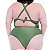 Maiô Plus Size Feminino Com Bojo Amarração nas Costas - Imagem 6