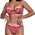 Bikini Feminino Bojo Fixo Meia Taça Estampa Dupla Cós Alto - Imagem 18