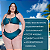 Biquíni Plus Size Com Bojo Removível Disfarça Barriguinha - Imagem 12