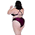 Biquíni Plus Size Com Bojo Removível Disfarça Barriguinha - Imagem 8