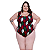 Maiô Body Plus Size Feminino Estampado Com Forro Interno - Imagem 10