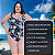 Maiô Body Plus Size Feminino Estampado Com Forro Interno - Imagem 15