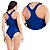 Kit Maiô Feminino Moda Praia Natação Poliamida Premium Liso - Imagem 14