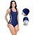 Kit Maiô Feminino Moda Praia Natação Poliamida Premium Liso - Imagem 1