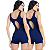 Maiô Macaquinho Natação Hidroginástica Feminino Kit 2 Peças - Imagem 6