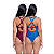 Kit 2 MaiôS Feminino Bojo Fixo Transpassado Levanta Busto Praia - Imagem 2