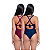 Kit 2 MaiôS Feminino Bojo Fixo Transpassado Levanta Busto Praia - Imagem 4