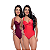 Kit 2 MaiôS Feminino Bojo Fixo Transpassado Levanta Busto Praia - Imagem 9