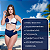 Biquínis Feminino Kit 2 Peças Bicolor Chapa Barriga Cós Alto Modelador - Imagem 11