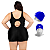Maiô Natação Hidroginástica Plus 50 ao 56 Plus Size + Touca Brinde Kit - Imagem 2