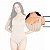 Maiô Body Feminino Chapa Barriga Grosso Asa Delta Textura Malte Elegante Forrado - Imagem 6