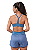 Short Fitnes Feminino Cós Alto Poliamida Treino Academia Dry Bermudinha Avulsa - Imagem 6