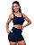 Conjunto Academia Top e Short Feminino Com Bolso Lateral Grande Celular Premium Full - Imagem 3