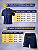 Conjunto Camisa E Short Masculino Dry Fit Gola V Esportiva Bermuda Com Cadarço - Imagem 7
