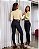 Calça Jeans Skinny com Lavagem Escura - Imagem 2