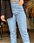 Calça Mom  Jeans com Aplicação - Imagem 1