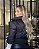 Jaqueta Puffer Biker Preta Mamo - Imagem 2