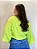 Camisa Blusa Manga Franzida - Imagem 3