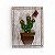 Quadro Decorativo De Cacto Em Madeira - Artesanal Rústico - Imagem 2