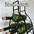 Adega De Ferro Suporte Porta Vinho Decorativo 9 Garrafas - Imagem 4