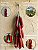 Decoração Cacho De Pimenta Artesanal Fieira Penca Madeira Vermelho Penca Pimenta - Imagem 5