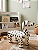 Banquinho Decorativo de Dalmata Resistente Artesanal Mesinha Infantil - Imagem 1