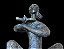 Sonia Ebling - Escultura em Bronze -Mulher com pomba , 37x25cm (fora a base) - Imagem 6