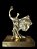 Domenico Calabrone # Escultura em Bronze  24x20cm (fora a base) - Imagem 2