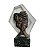 Adina Worcman , Escultura Em Bronze Com Fundo Acrílico 19x17x02cm (fora a base) - Imagem 3