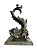 Peixe mitológico - escultura em bronze - 26x14cm (fora a base) - Imagem 3