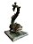 Peixe mitológico - escultura em bronze - 26x14cm (fora a base) - Imagem 5