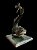 Peixe mitológico - escultura em bronze - 26x14cm (fora a base) - Imagem 4