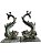 Peixe mitológico - escultura em bronze - 26x14cm (fora a base) - Imagem 1
