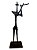 Bruno Giorgi - "Flautista" - Escultura em bronze - 71x28cm ( medidas totais) - Imagem 5