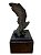 George Barney - Imponente e antiga Escultura em bronze representando uma Águia, base feita com mármore Belga. 30x25x13cm (medidas totais) g1 - Imagem 7