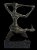 Alfredo Ceschiatti, "Sereia" - Escultura em bronze com selo da fundação Zani, 60x47cm (medidas totatis) g1 - Imagem 2