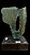 Caciporé Torres - Escultura em Bronze, 22x16cm (medidas totais). LM - Imagem 2