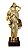 Mario Agostinelli - Escultura em bronze, 51x18x12cm (com base) jv9 - Imagem 1
