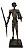 Gilberto Mandarino, Dom Quixote Em Bronze 70x30x30cm Jv9 W7 - Imagem 1