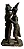 Escultura Indiana Em Bronze Maciço, 11x6x6cm Jv9 - Imagem 2