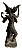 Escultura Indiana Em Bronze Maciço, 11x6x6cm Jv9 - Imagem 4