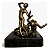 Cris Koelle, Escultura Em Bronze, 12x11cm Jvs7 - Imagem 1