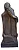 Semiramis Rosa Bronze, Casal, Medindo 27x11x09cm Com Base B8 - Imagem 5